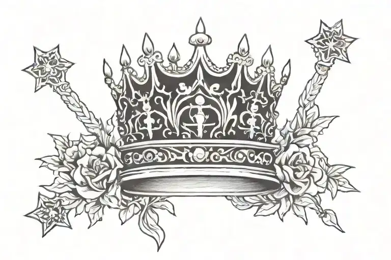Christ Is King Crown
