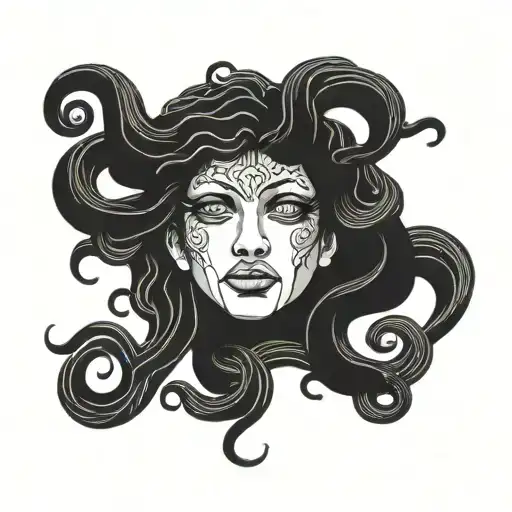 Medusa With One Eye
