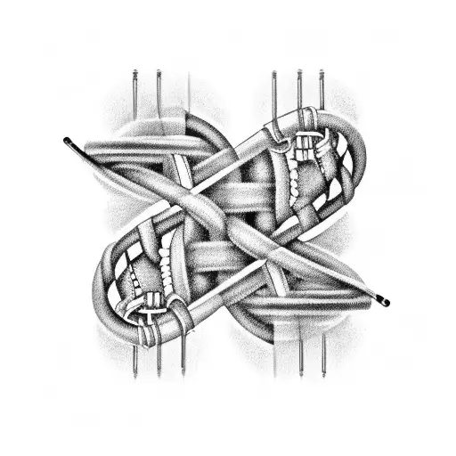 Dna Double Helix Intertwined With A Stethoscope