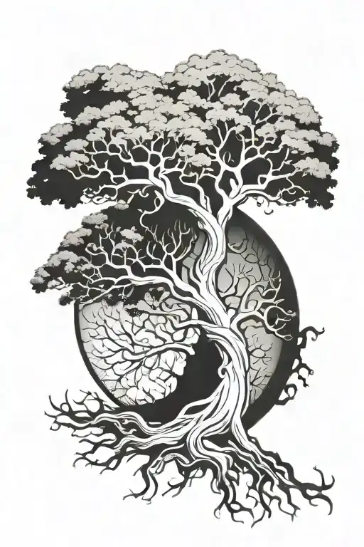 Yggdrasil Tree Of Life And Death