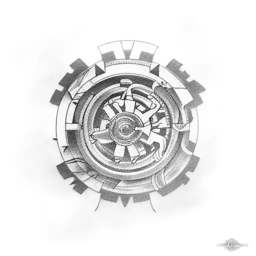 Book And Gears