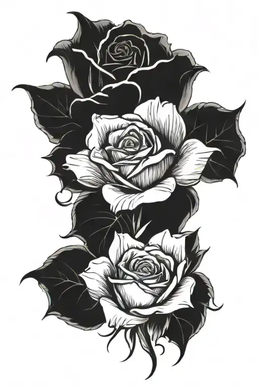 Rose Loin Cloth And Holding