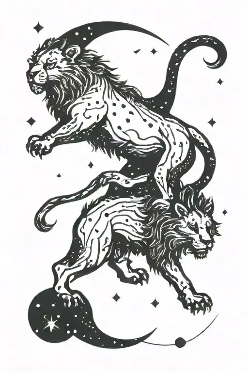 Leo Constellation In The Hood