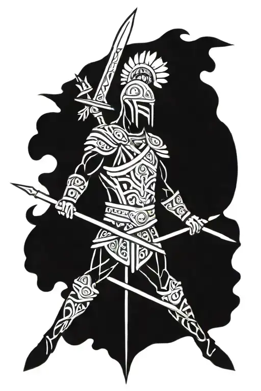 Pagan Warrior Symbol