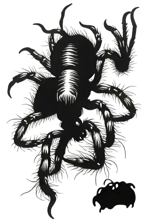 Creepy And Horrible Tarantula