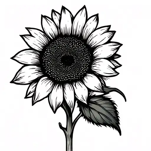 Simple Okanagan Sunflower