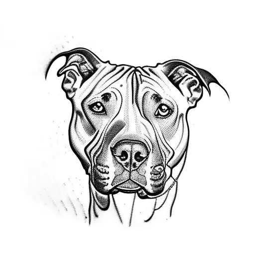 Pitbull Portrait