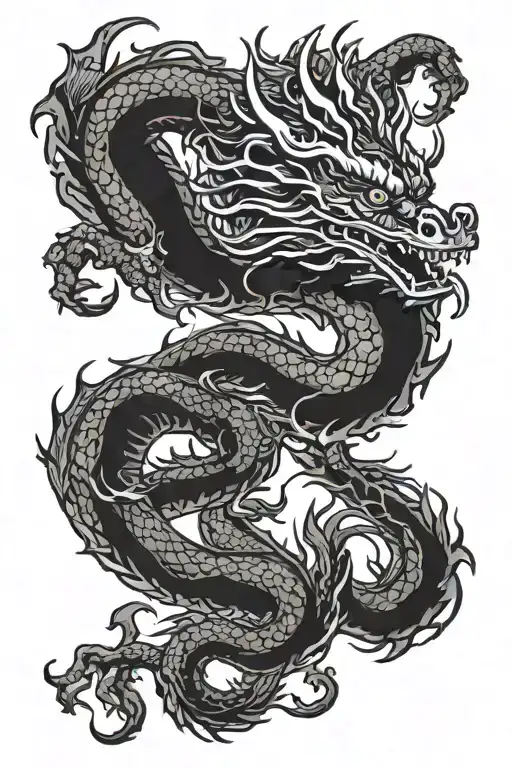 Chinese Dragon Wrapped