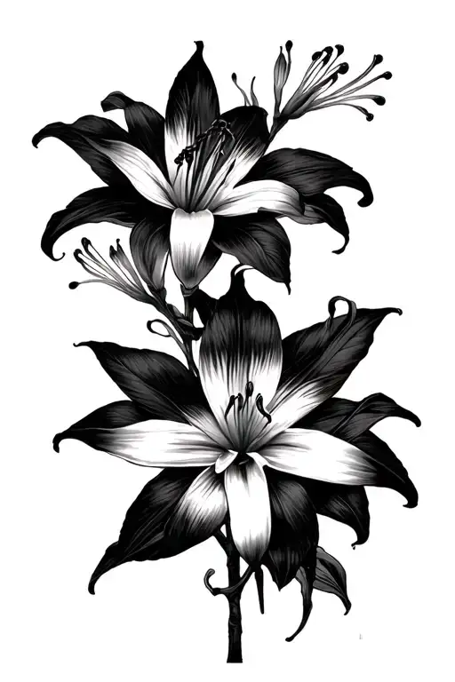 Female Spider Lilies