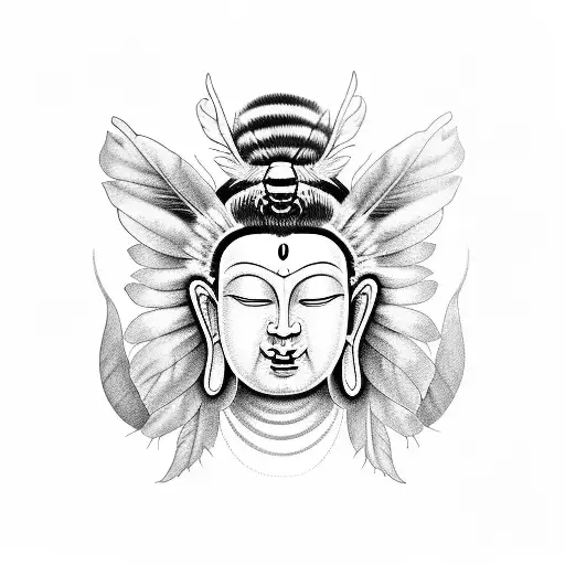 Indian Chief Buddha Hornet Flower