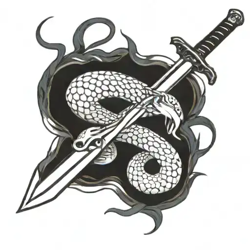 Snake And Sword
