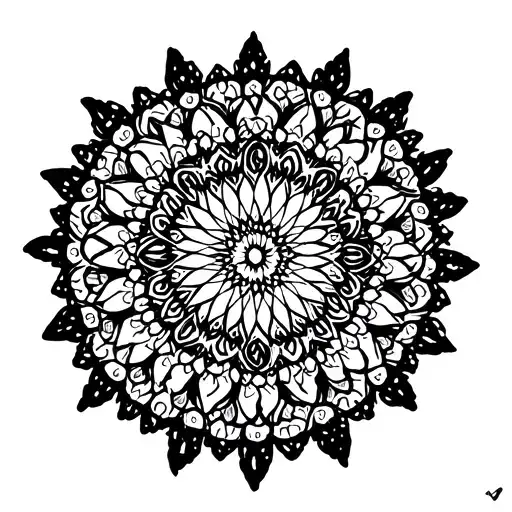 Mandalas Symbolizing Strength