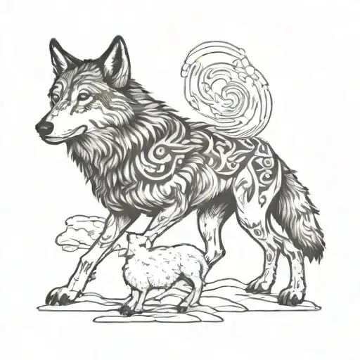 Wolf With Sheep's Body