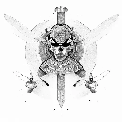 Warrior With A Drone