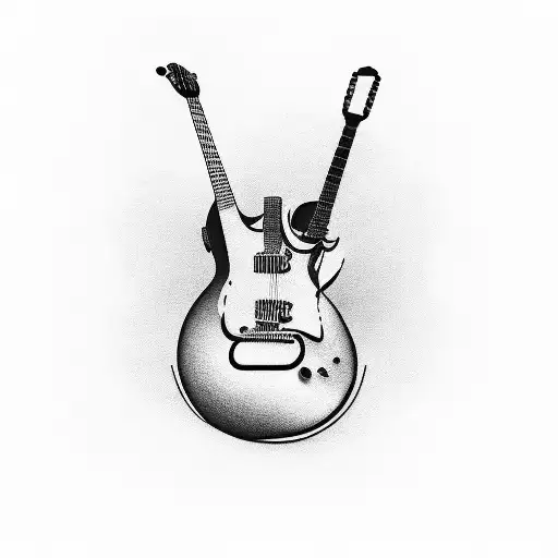Maton Electric Guitar Silhouette