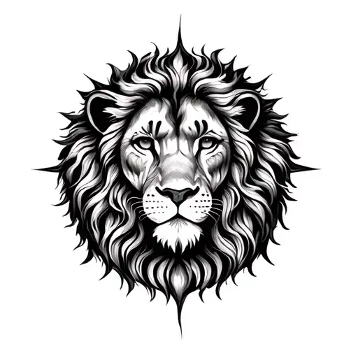 Leo Zodiac And Semi Colon With Sun