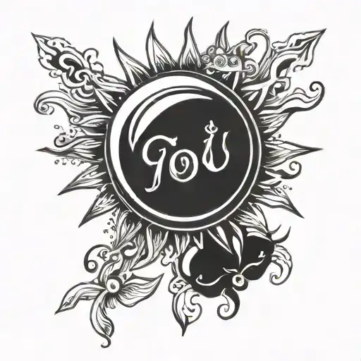 Sun With Text I Love You My Sun