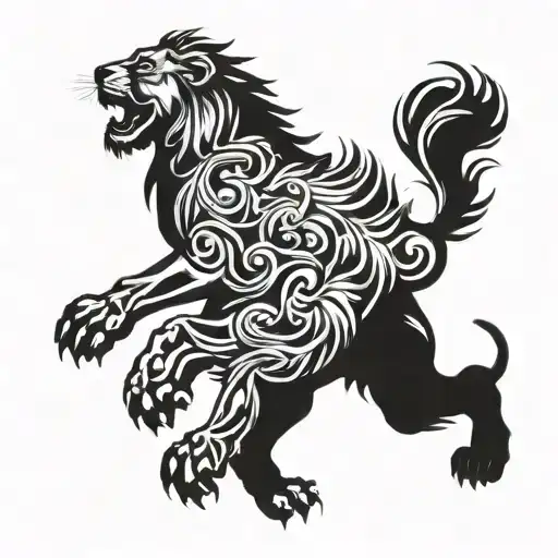 Lion Boxing Wrappers