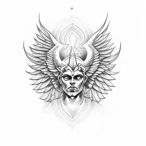 Combine The Angel Metatron With The Demon Andras