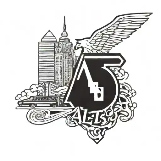Atl Logo With City And 85 Interstate Symbol With The Image