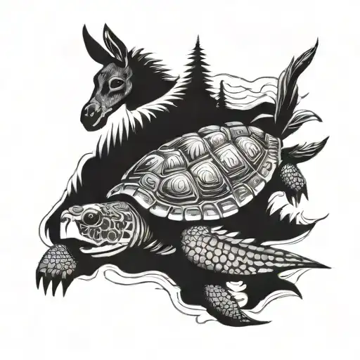 Turtle And Donkey