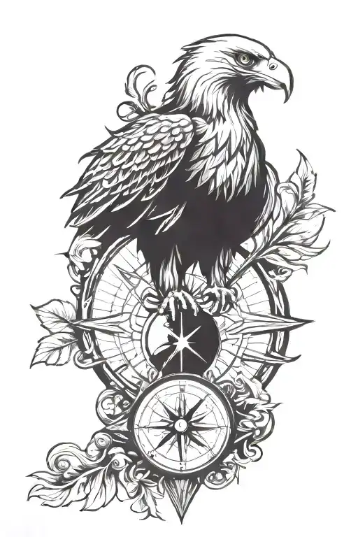 Eagle And Compass