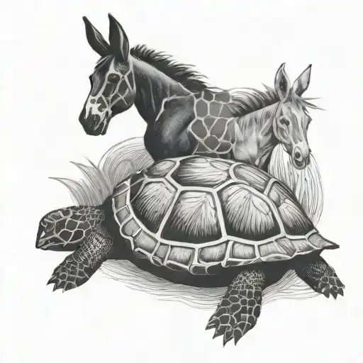 Turtle And Donkey