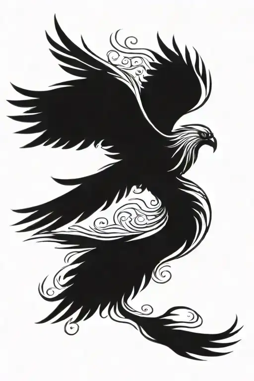 Phoenix Wings Spread