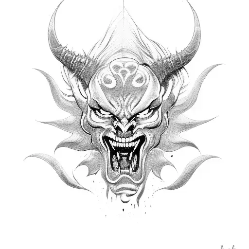 Demon With A Black Head