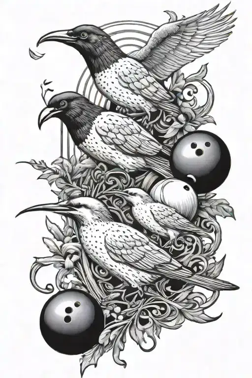 Bowling Hunting Scene