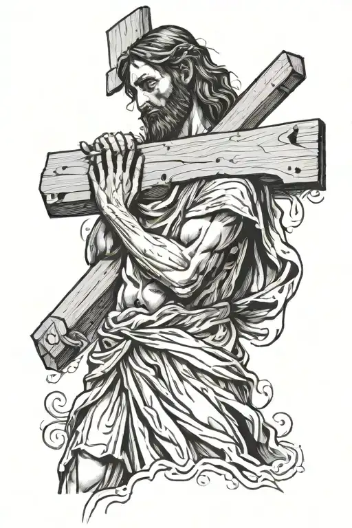 Jesus Carrying The Cross