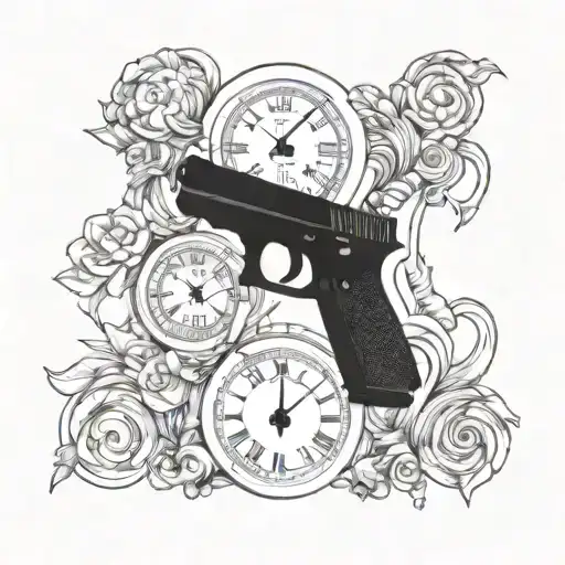 Glock Broke Sand Clock