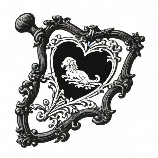 Baroque Mirror Victorian Gothic