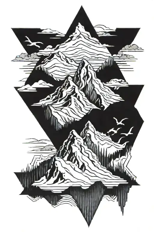 Intrigue Snowy Mountain