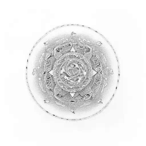 A Circular Chinese Design