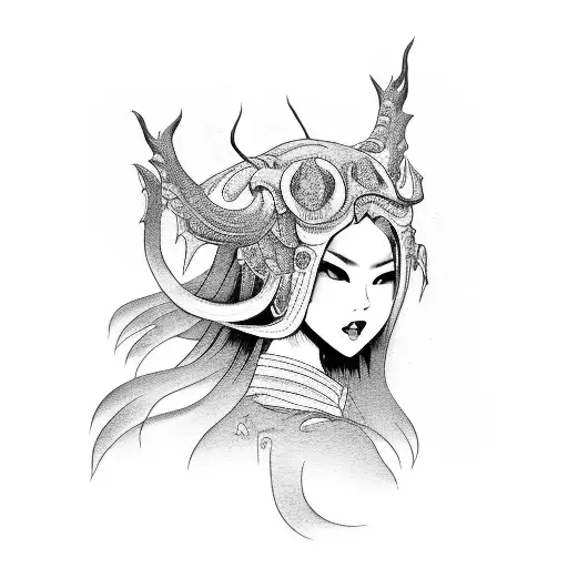 Japanese Demon Bride