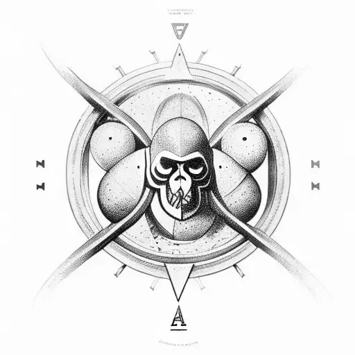 Atlas Titan Greek Mithology Holding The Universe