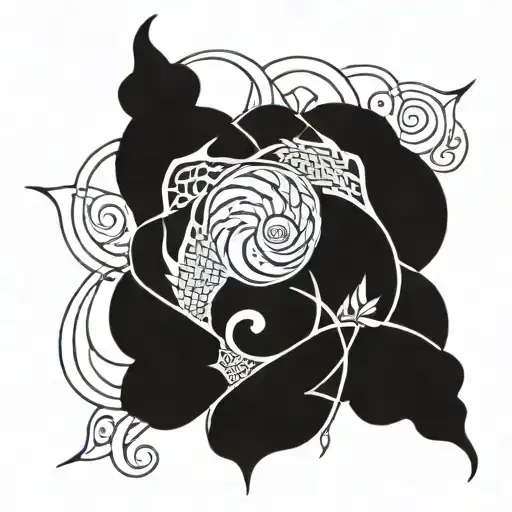 Nanda Made Into A Symbol Intertwined