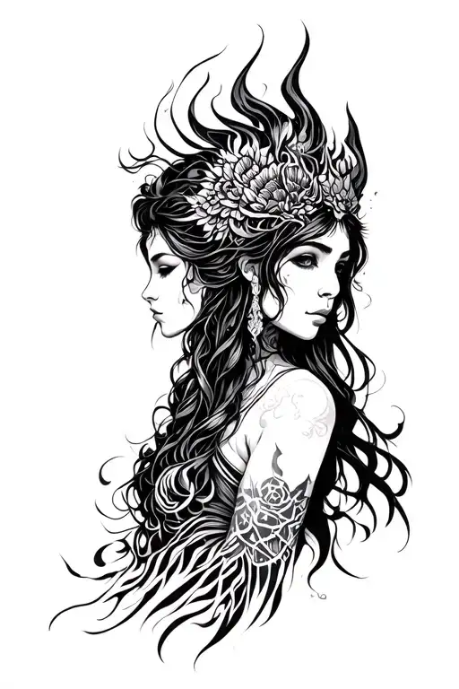 Valkiria That Is Very Beautiful In Front