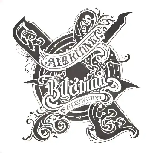 Lettering Albertina