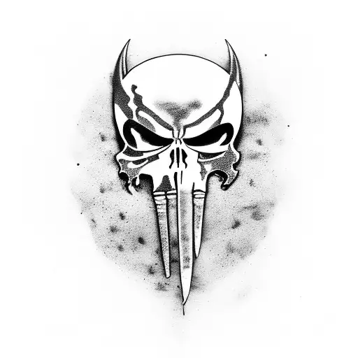 Punisher With A Grim Reaper