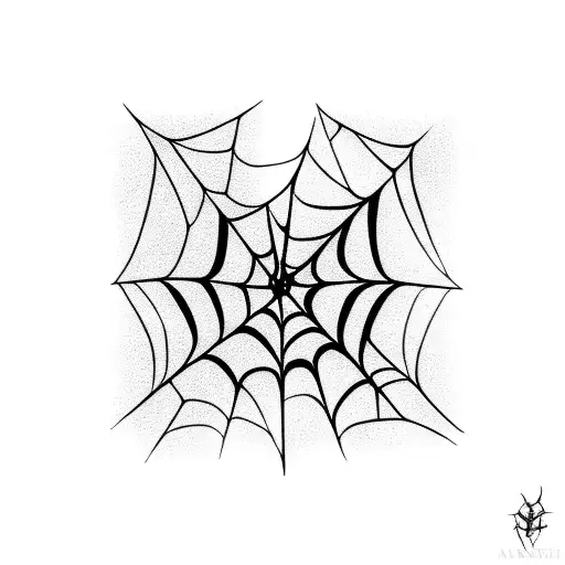 Spider Web And Dragon