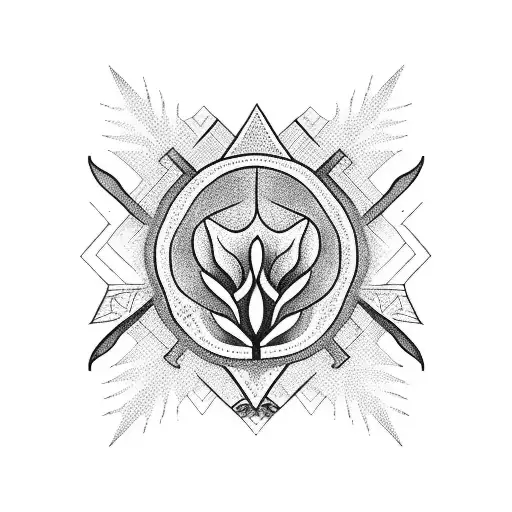 Compas With Nature Theme