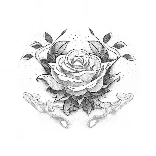 Greenery To Surround Nipple And Go Under Breast