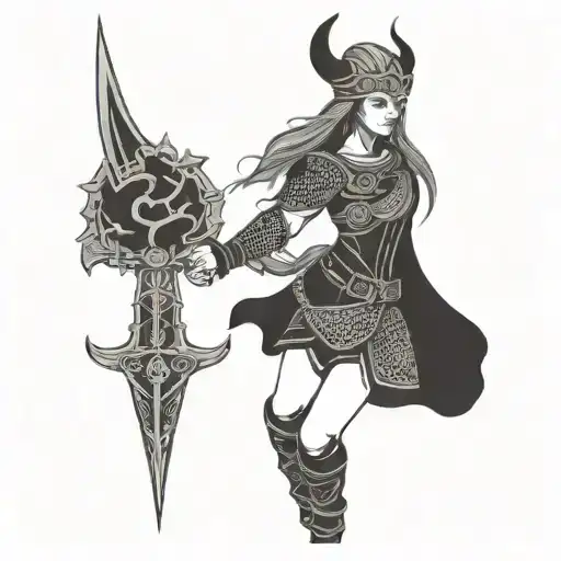 Viking Warrior Woman