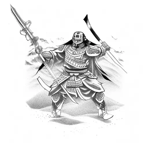 Japanese Warrior Of Peace