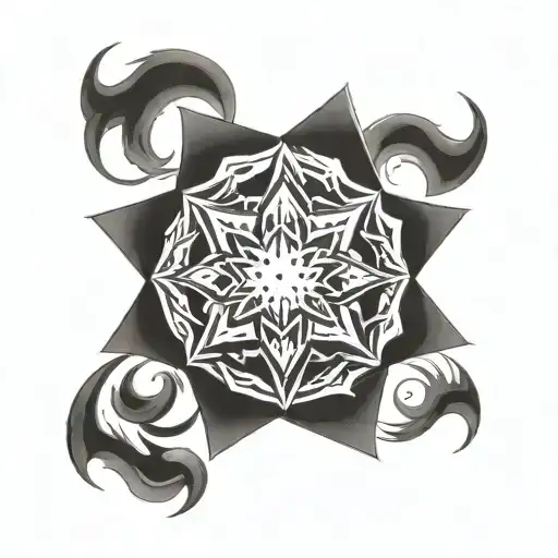8 Pointed Star Sign