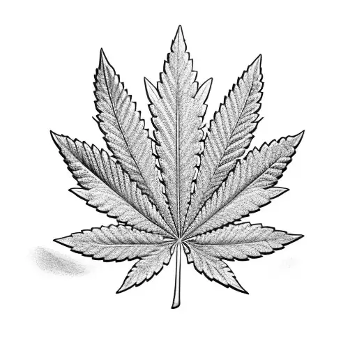 Marijuana Leaf Money