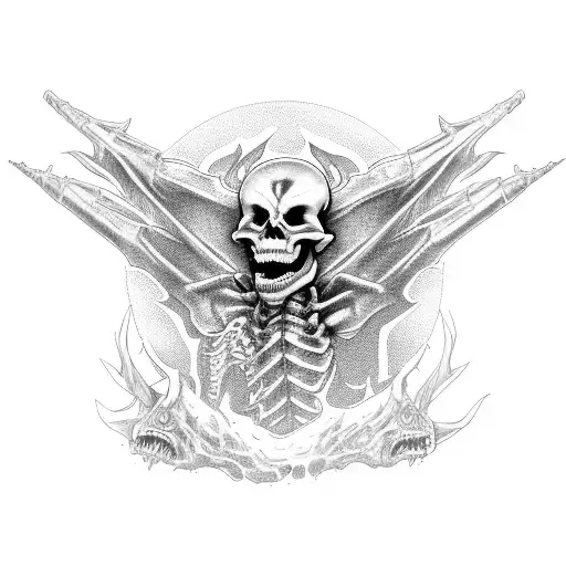 Tyranossaur Skeleton