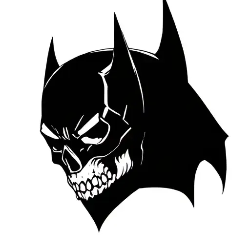 Mexican Batman Skull
